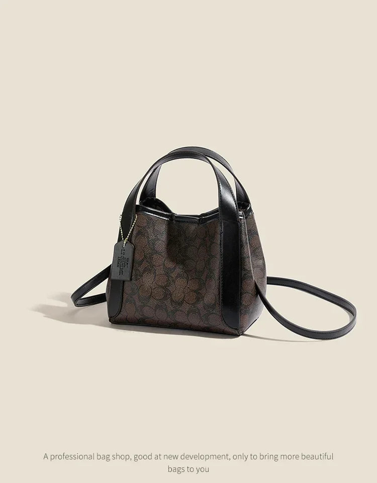 Premium Edition Women Crossbody Bag Luxury Vintage Leather Handbag High End Shoulder Tote Luxury Series