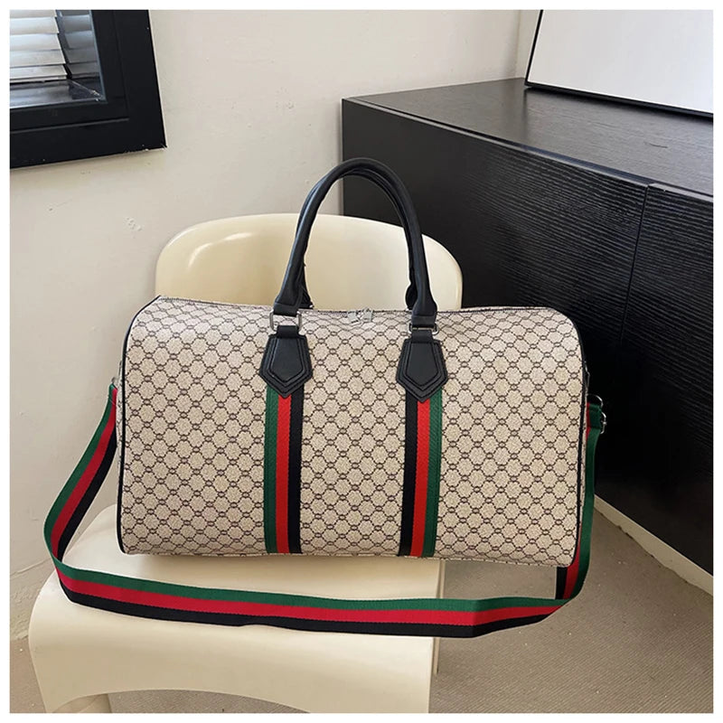 Luxury Travel Women's Bag Duffle Totes Gym Sports Fitness Business Large Capacity Casual Luggage Handbag Outdoor Weekend Bag