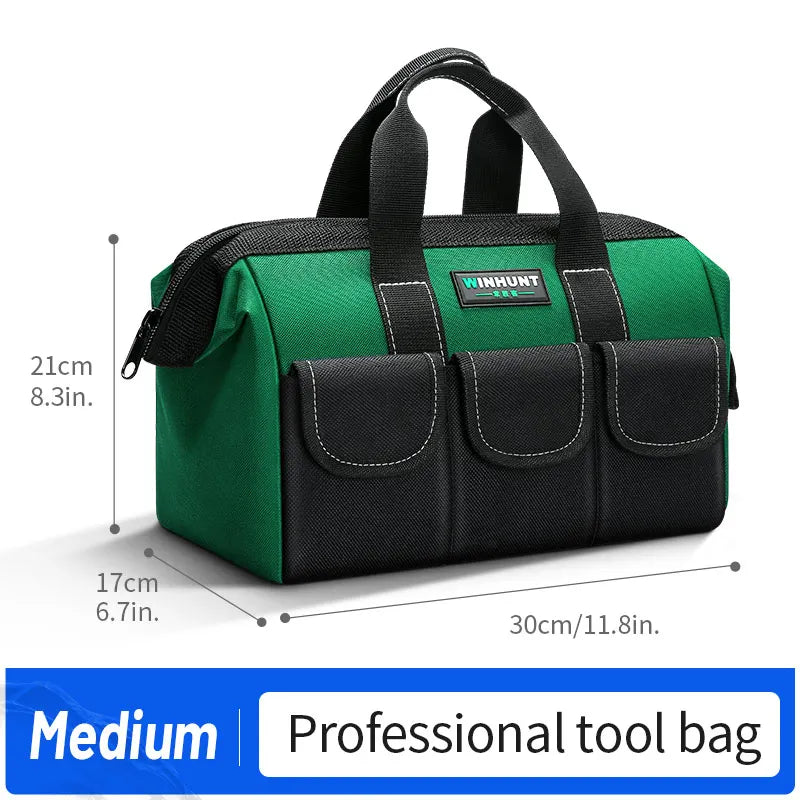 WINHUNT Large Capacity Wear-resistant Tool Bag: Keep Your Tools Organized And Portable!