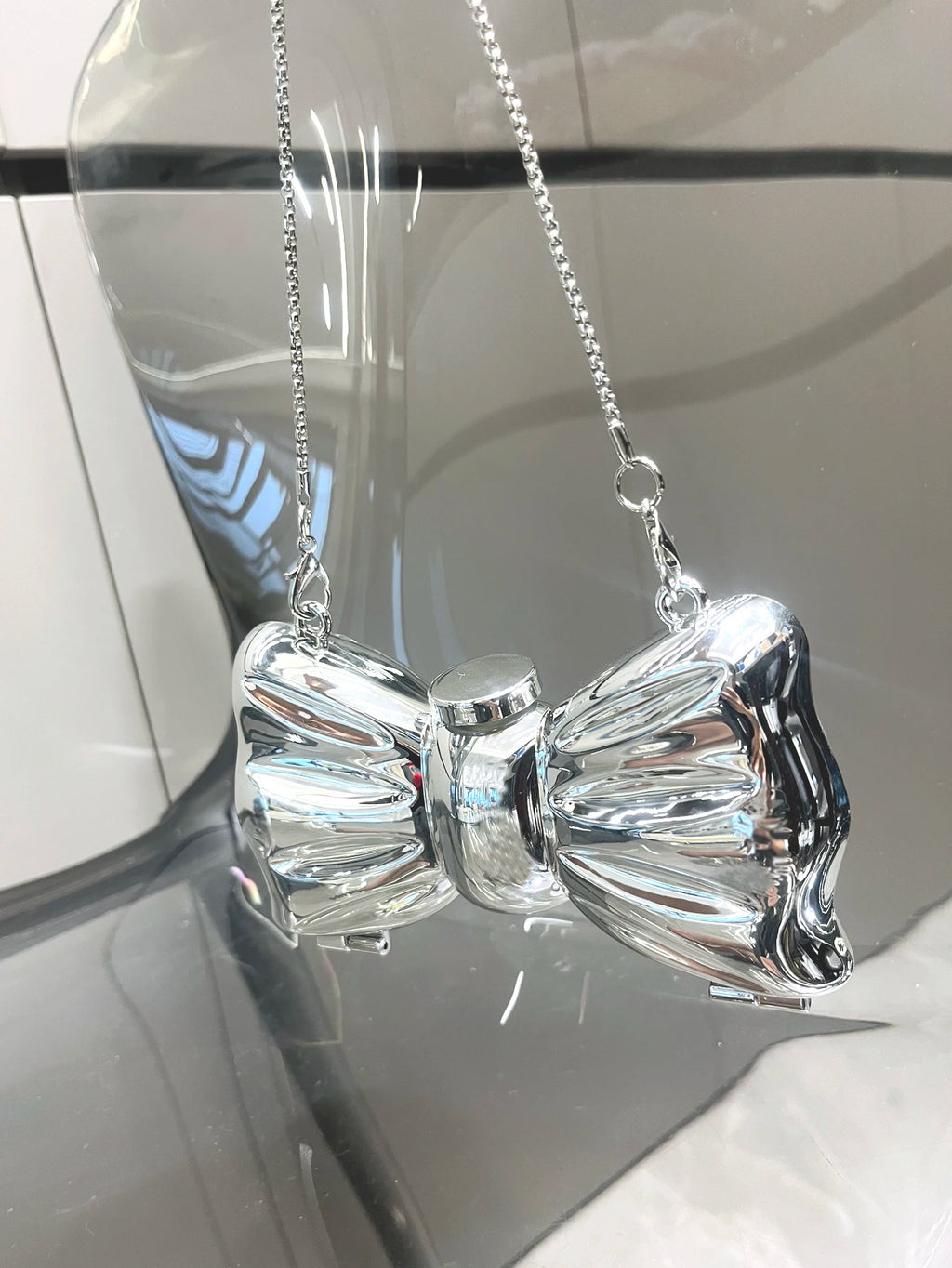 Golden Evening bag  Purses and handbag luxury Designer shoulder bags funny shape Party Wedding Round Acrylic Shiny Clutch purse