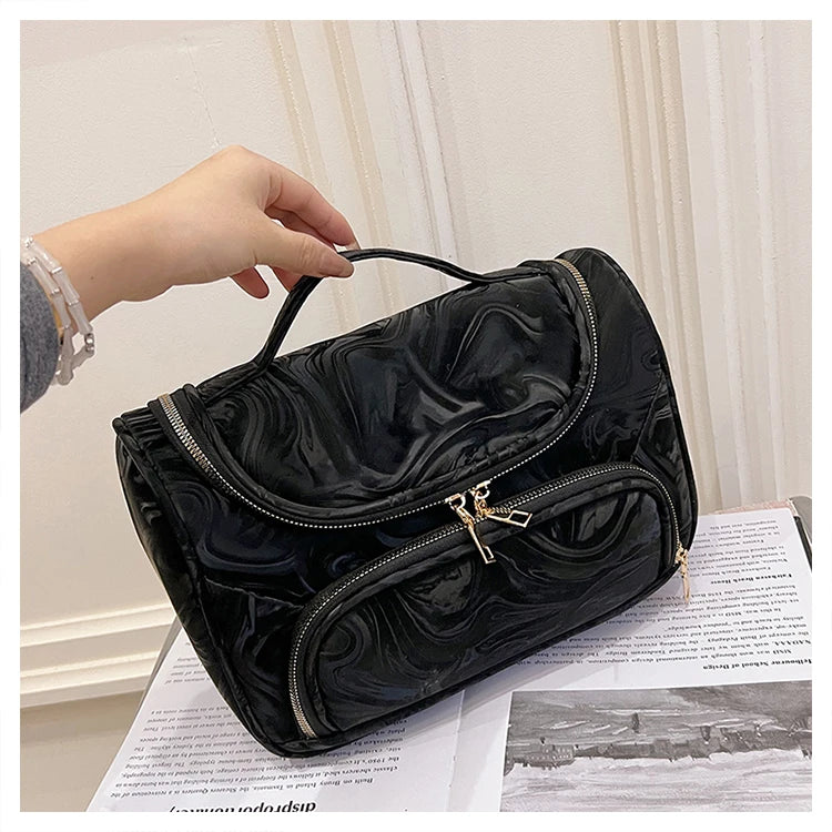 2025 New Luxury Portable Makeup Bag Cosmetics Storage Cases Large Capacity Organizer Travel Toiletry Wash Bag Multifunction Bags