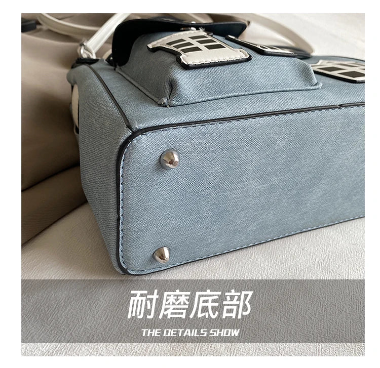 Luxury Famous Designer Leather Shoulder Bag For Women, Elegant Classic Messenger Bag Popular Ladies Handbags Collection