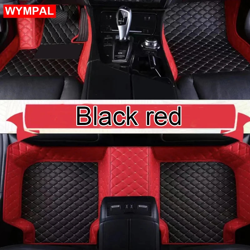 Custom Car Floor Mat for Audi A6 C7 Sedan sportback Allroad Avant 2007 2008 2009 2010 2012 2013 2014 2015 2016 2017 2018 styling