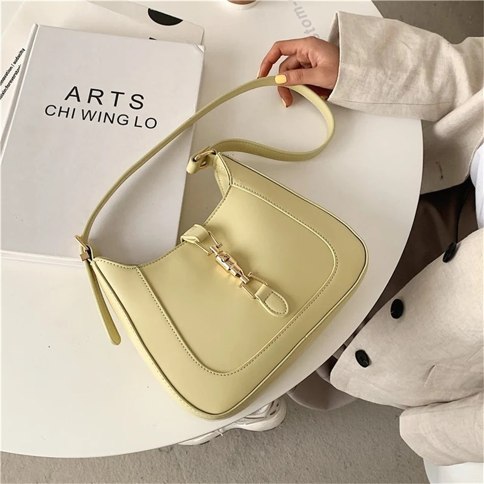 Luxury Brand Purses and Handbag Top End Quality Designer Leather Shoulder Crossbody Bag for Women 2022 Fashion Underarm Girl Sac