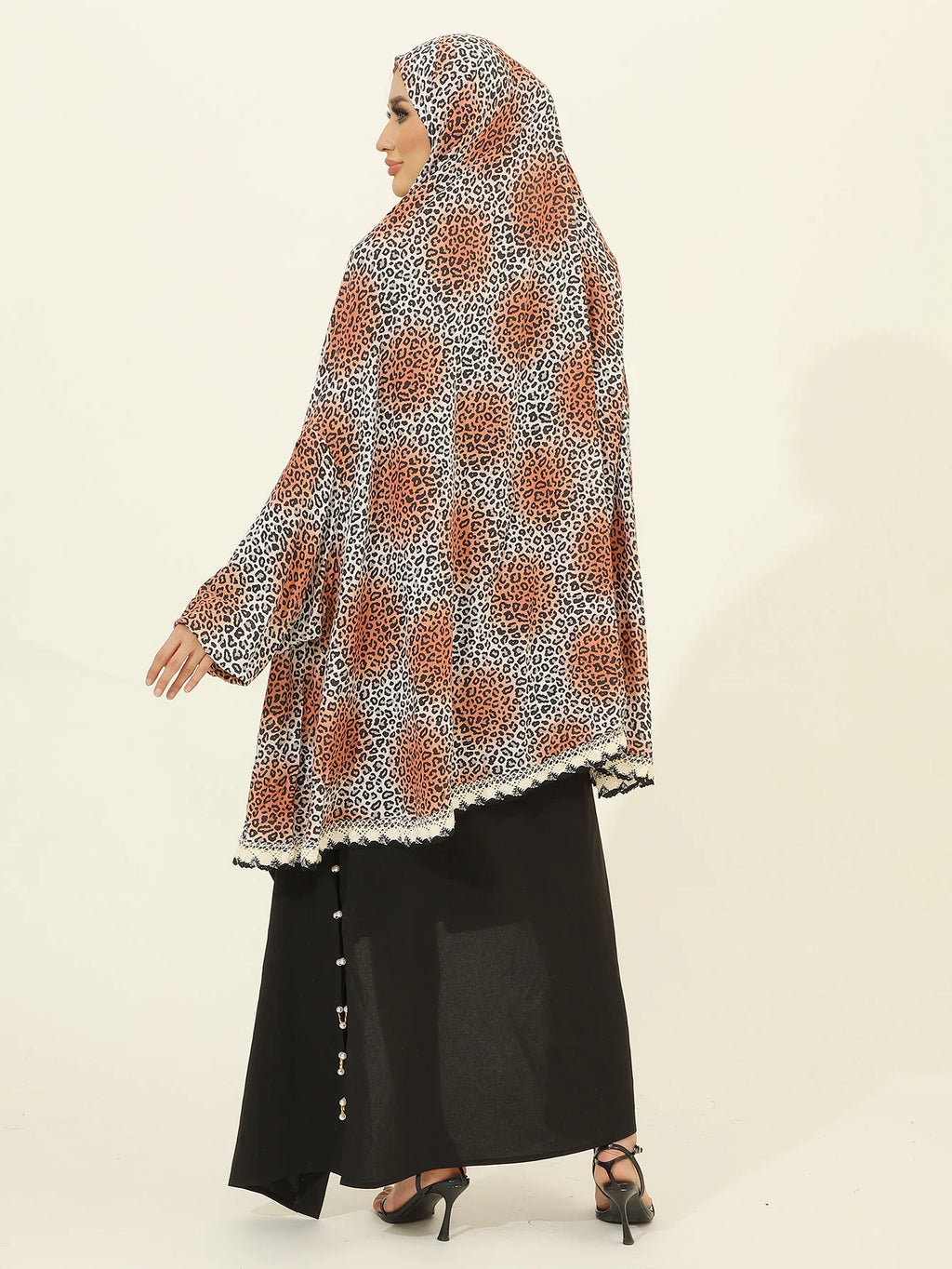 Islamic Clothing for Women | Abaya Dress with Hijab Set | Muslim Prayer Clothes for Hajj and Everyday Wear，Suitable For , Prayer