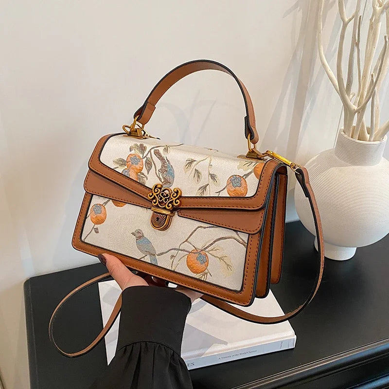 Luxury Handbags Famous Brand Women Bags Designer Lady Small Printing Crossbody Bags Pu Leather Women Shoulder Handbags