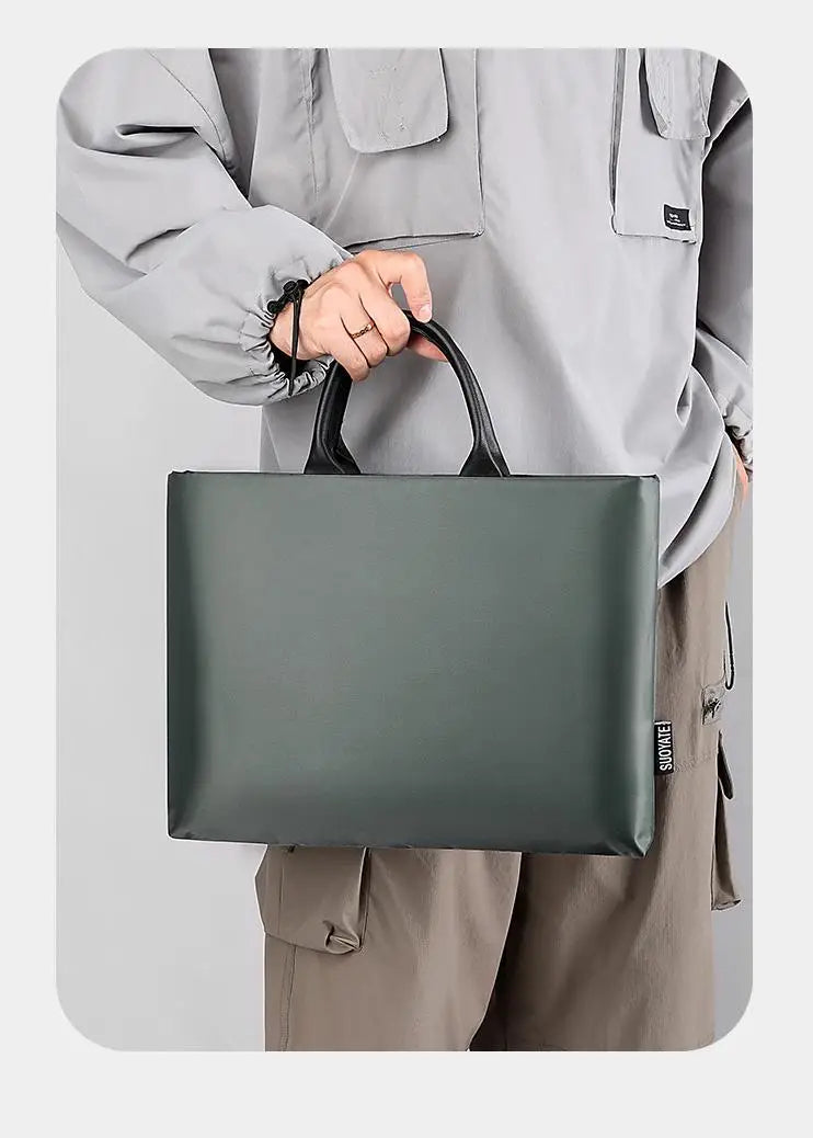 Business Men's Briefcase Business Document Information Kit Laptop Handbag Gift Advertising Computer Bag