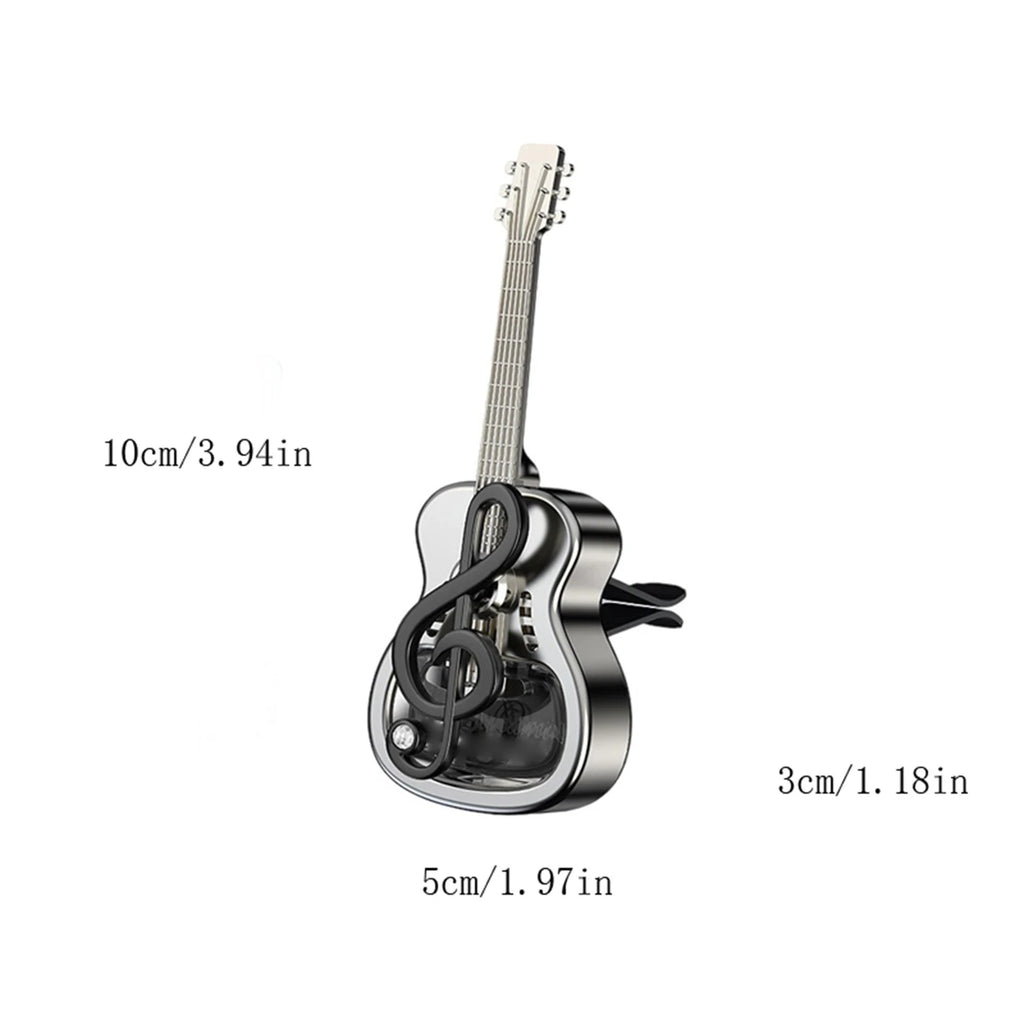 Car Aromatherapys Clip Guitar Shape Freshener Vent Mount Fragrances Diffuser Perfumes Scent Diffuser Dispenser Car Interior Deco