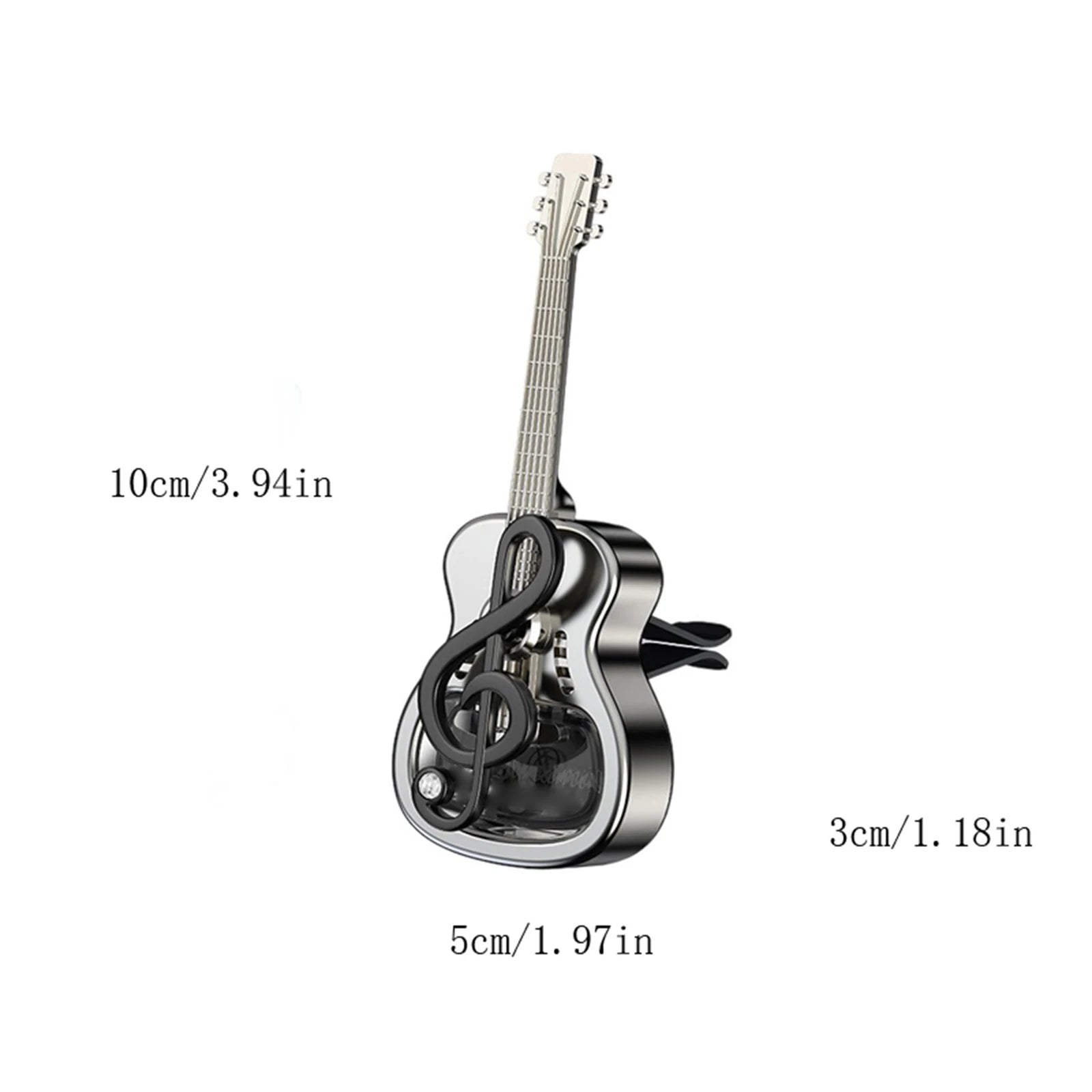 Car Aromatherapys Clip Guitar Shape Freshener Vent Mount Fragrances Diffuser Perfumes Scent Diffuser Dispenser Car Interior Deco