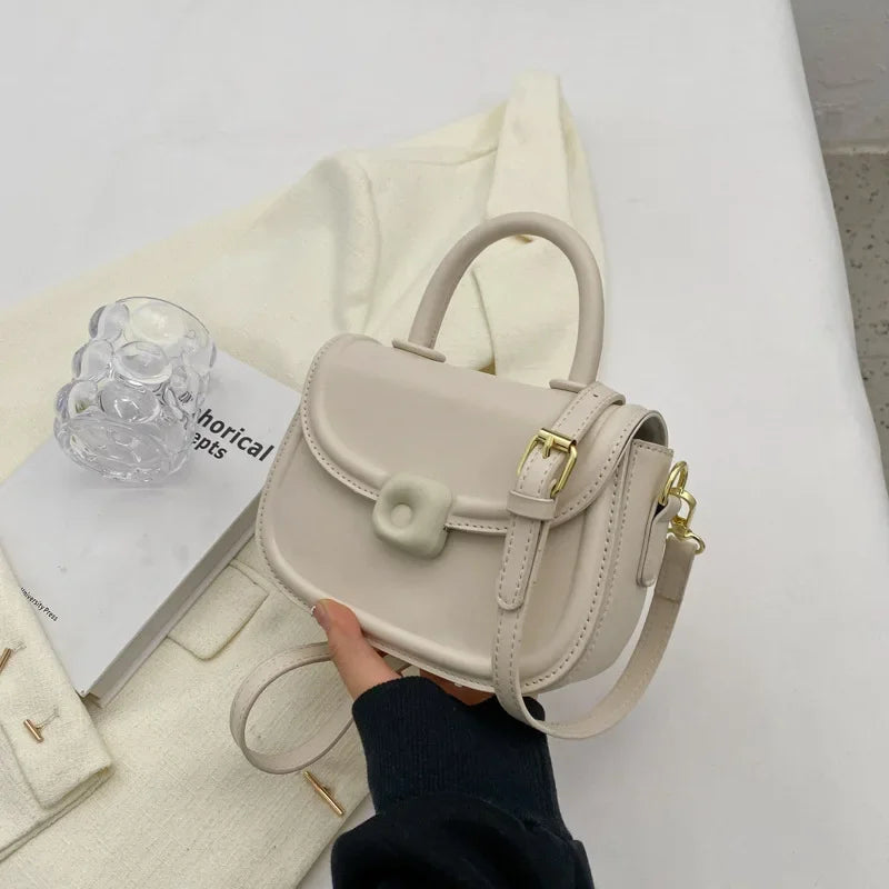 Luxury Women's Multi-functional Small Messenger Bag,high-end Texture Fashionable Square Handbag Trendy Handheld and One Shoulder