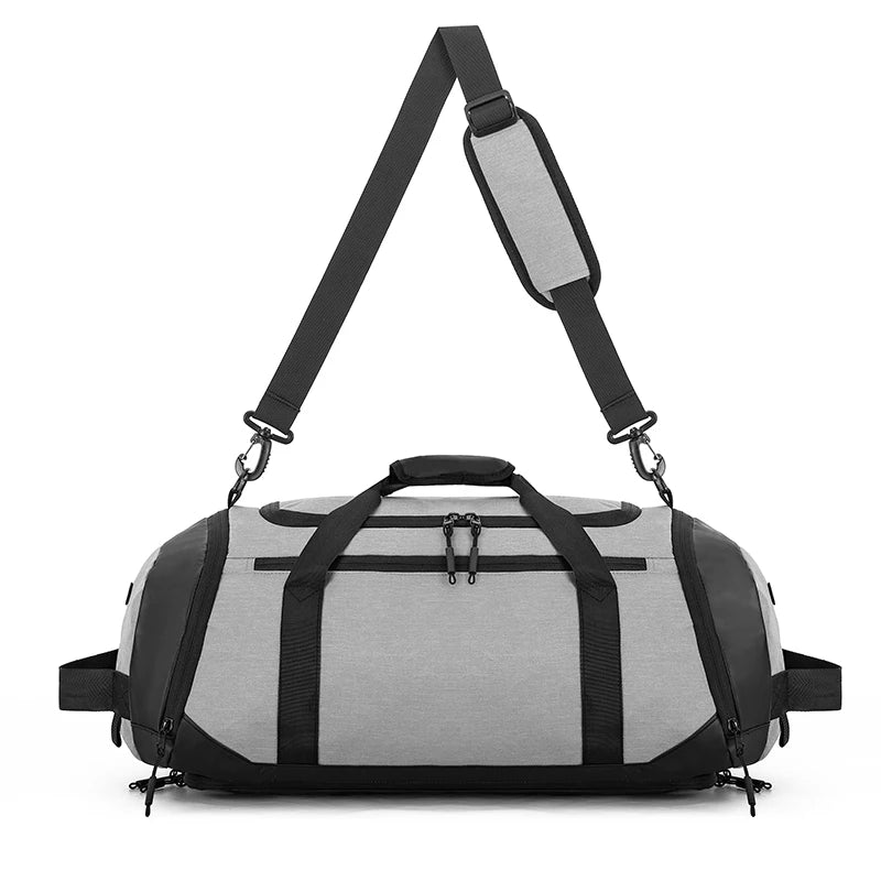 Men Sport Backpack Waterproof Gym Bags Separation Basketball Backpack Large Duffel Handbag Fitness Training Shoulder Bag Dry Wet