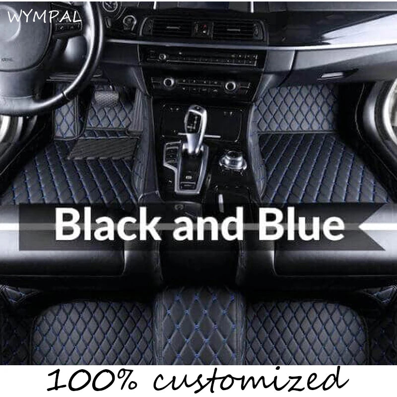 Custom Car Floor Mat for Audi A6 C7 Sedan sportback Allroad Avant 2007 2008 2009 2010 2012 2013 2014 2015 2016 2017 2018 styling