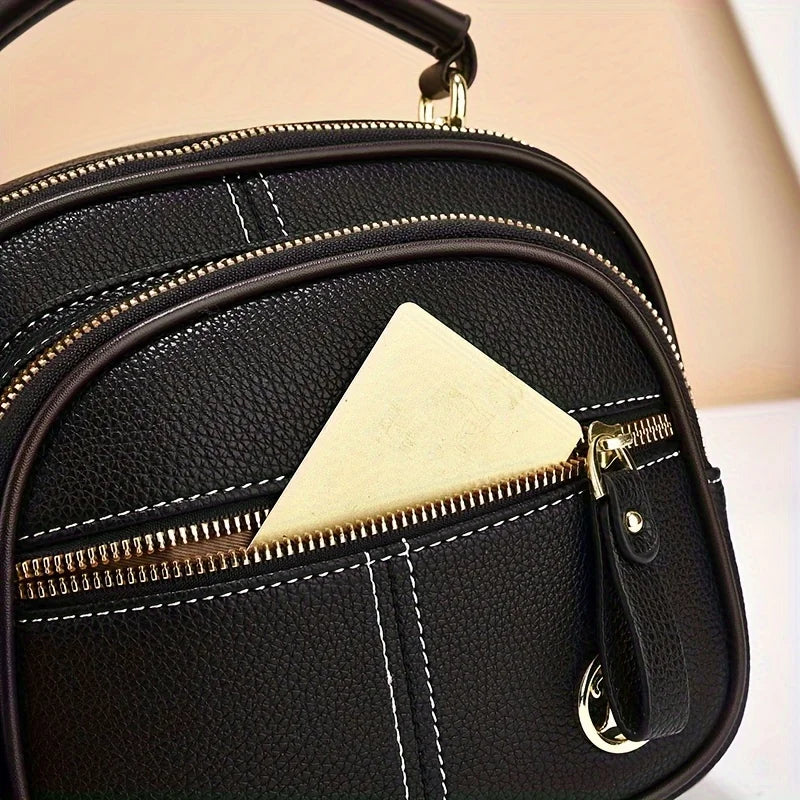 Women's Bag Fashionable Versatile Luxury Shoulder Bag Shopping Handbag