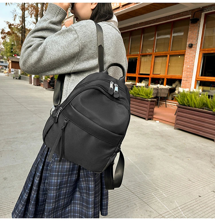 Luxury Brand Lady Fashion Backpacks High Quality Large Capacity Shoulder bags Waterproof Multi Functional Women's Handbags