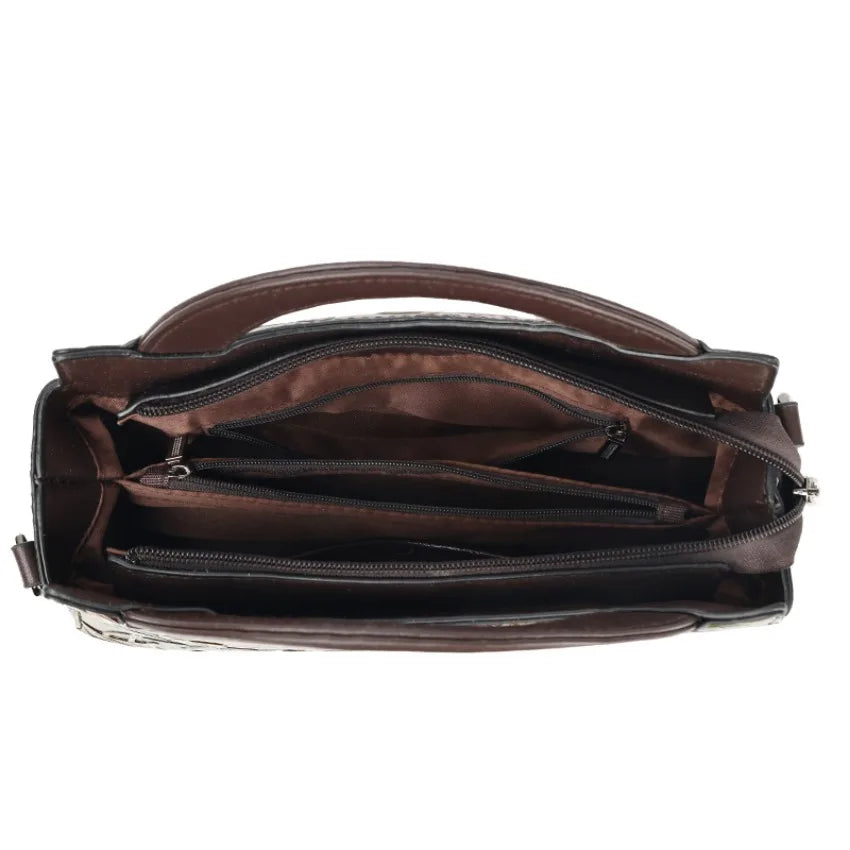 Luxury Designer Handbag Women One Shoulder Bag Retro Goldfish Diagonal Cross Bag High-quality Office Handbag New Crossbody Purse