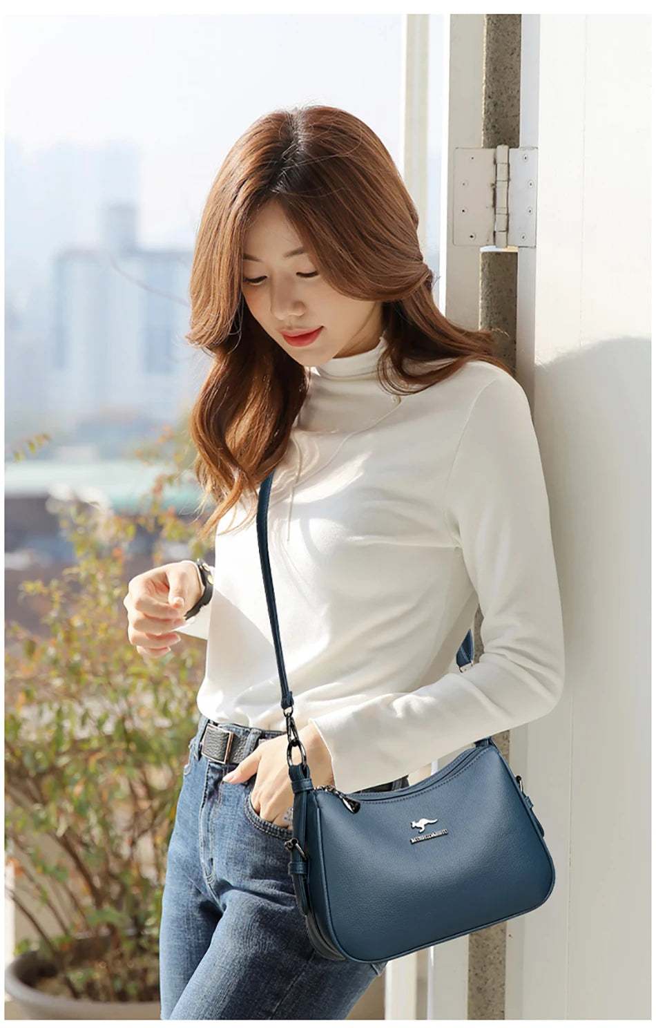 Luxury Designer Ladies Handbags New High Quality Leather Shoulder Bag For Women Female Retro And Minimalist Crossbody Bags Purse