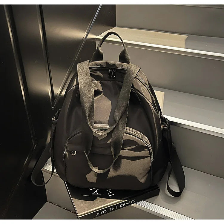2025 New Leisure Trendy Light Luxury Handbag oulder Bag Korean Japanese Sle Multi-Use Lazy Wind Dual-Purpose Bapa