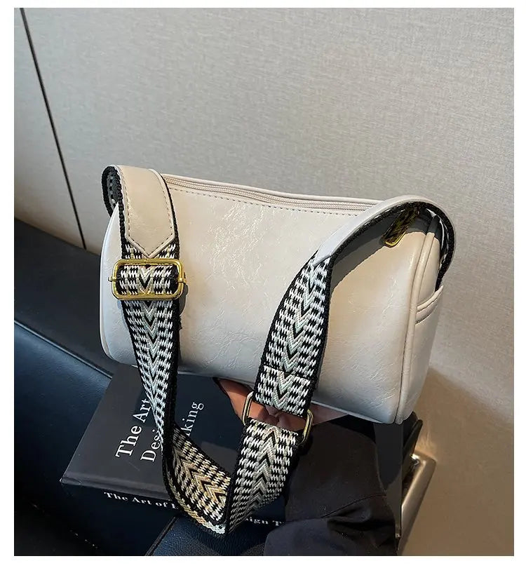 Luxury Brand Famous Designer Women's Tote Bag Elegant Leather Classic Crossbody Messenger Popular Ladies