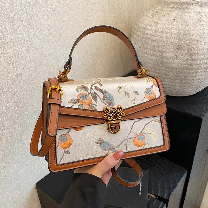 Luxury Handbags Famous Brand Women Bags Designer Lady Small Printing Crossbody Bags Pu Leather Women Shoulder Handbags