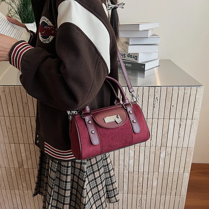 Luxury Handbag Women's 2025 New Arrival Fashionable Textured Shoulder Bag for Commuting