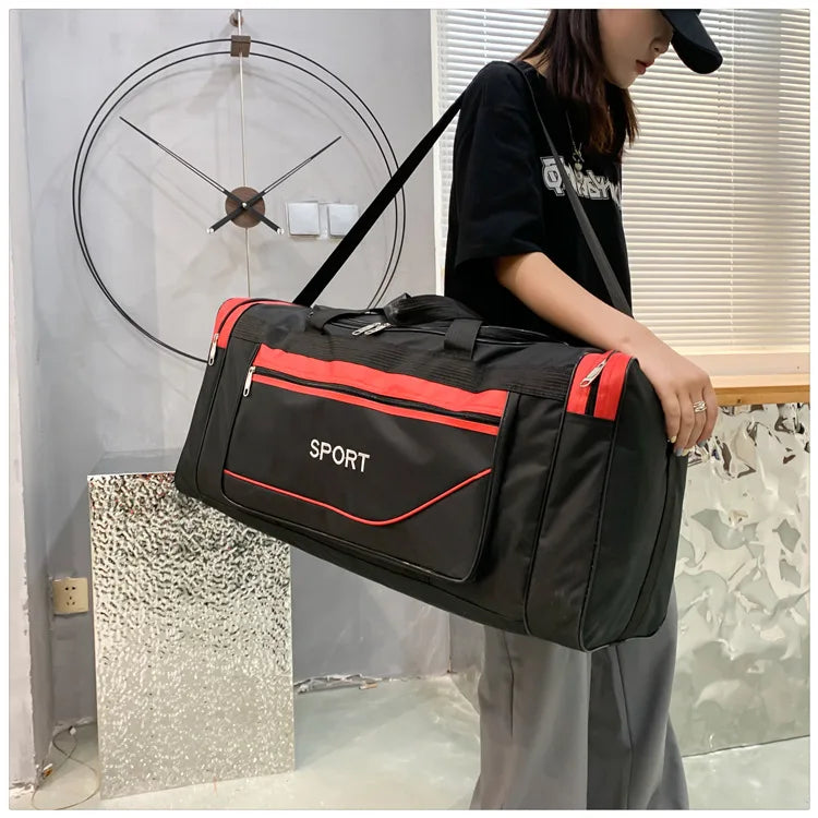 Travel Duffel Bag Carry on Luggage Bag Men Tote Large Capacity Weekender Gym Bags Sport Holdall Overnight Bag Pouches