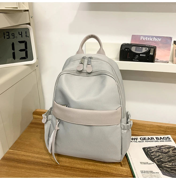 Luxury Brand Lady Fashion Backpacks High Quality Large Capacity Shoulder bags Waterproof Multi Functional Women's Handbags