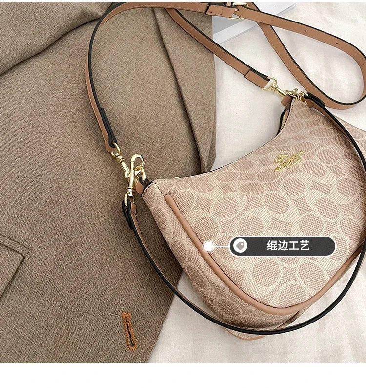 Luxury Statement Piece Women Handbag Elegant Leather Tote High End Crossbody Bag Vintage Shoulder Designer