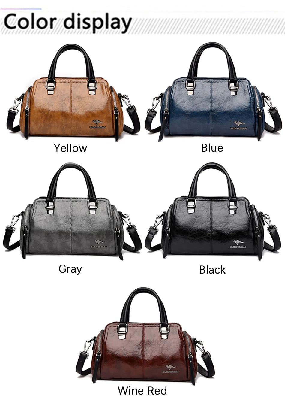 Luxury Designer Handbag Brand Shoulder Bag 3 Layers Large Capacity Casual Tote Bag High Quality Soft Leather Bags Female Handbag