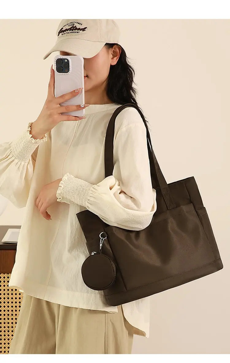 Luxury Brand Ladies Handbag Elegant Leather Crossbody Shoulder Bag Women's Tote Purse Designer Chic