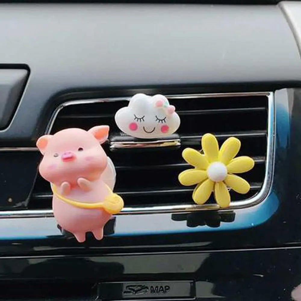 Diffuser Car Decor Car Air Vent Freshener Outlet Aroma Diffuser Air Outlet Aromatherapy Clip Car Air Freshener  Clip