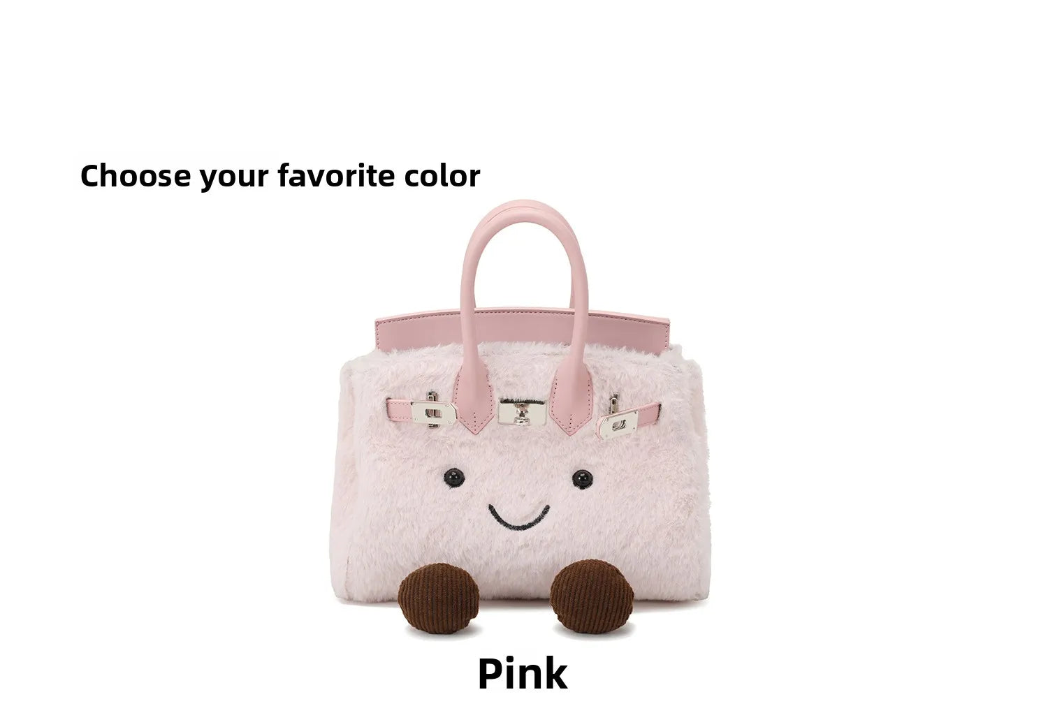 Cute Plu Crossbody Bag Women's Faionable Cartoon Handbag  Handbag Removable oulder Strap PU Leather Briti Sle