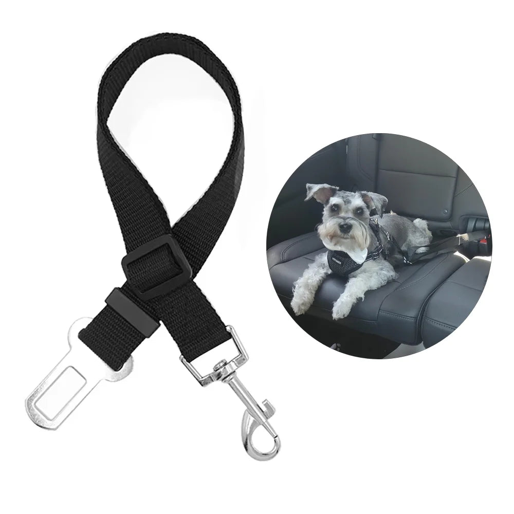 Dog Seatbelt, Adjustable Safety Dog Seat Car Harness Durable Dog Seatbelts for Cars - Dog Car Seat Belt for Dogs Dog seat Belts