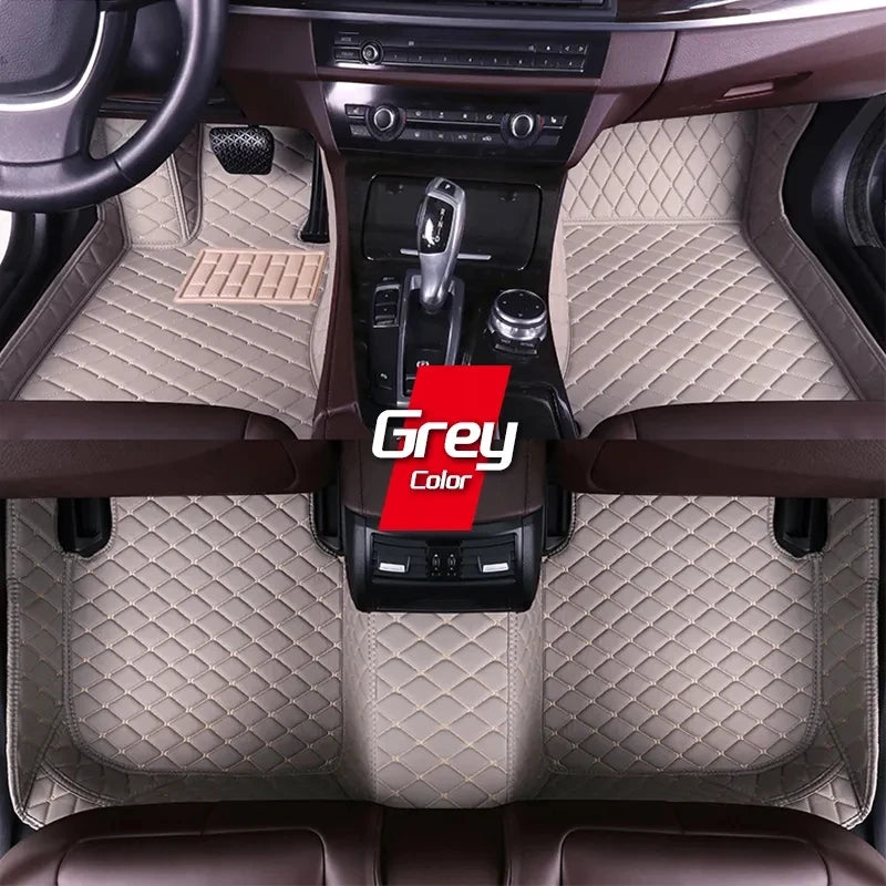 Car Floor Mats For Ford Fiesta Mk6 Mark VI Mk7 WS WT WZ 2009~2016 Anti-dirt Pads Car Carpet Non-slip Auto Rug Car Accessories