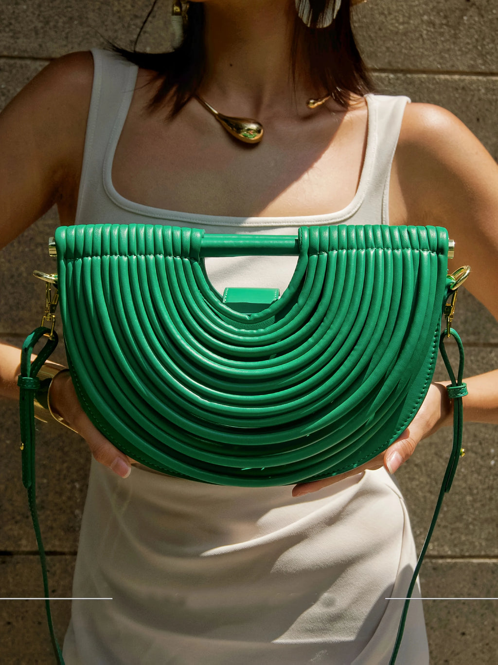 Handbags for Women 2025 New Gold Luxury Designer Brand Handwoven Noodle Bags Half Round Pulled Hobo Silver Evening Clutch Chic