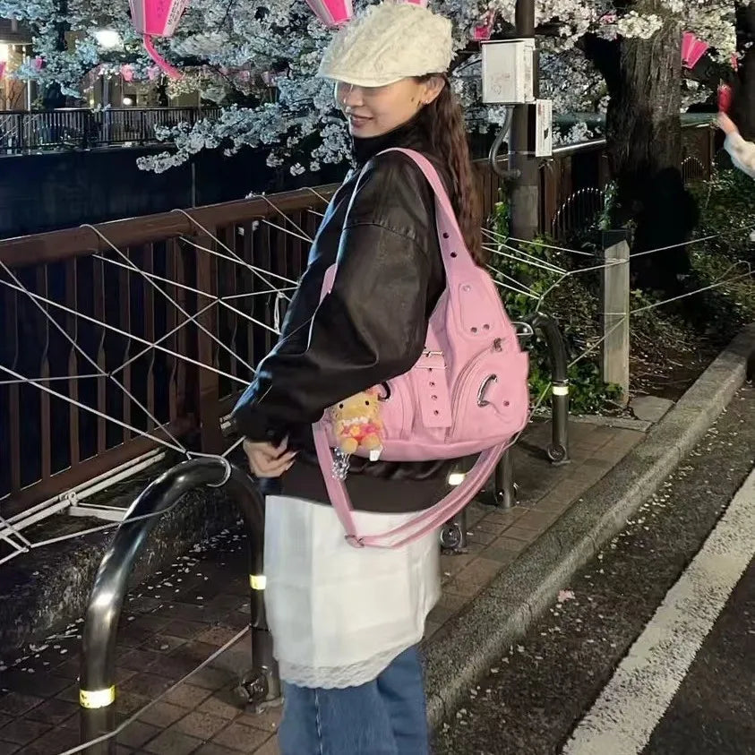 Women Handbags Soft Tote Bag  Top-handle Fashion Satchel Multi-Pockets Crossbody Shoulder Bag Hobos Phone Pack