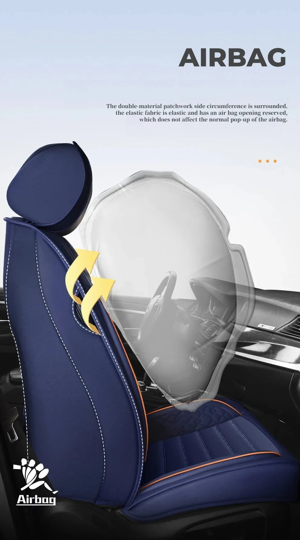 Ultra-Comfy & Durable Full-Wrap Leather Car Seat Covers – Premium Craftsmanship, All-Season, Universal Fit for Most Vehicles