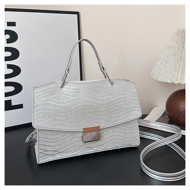 ‌2025 New Luxury Handbag - Crossbody/Shoulder Purse, Premium Leather Square Bag for Women, Stylish & Versatile Daily Accessory