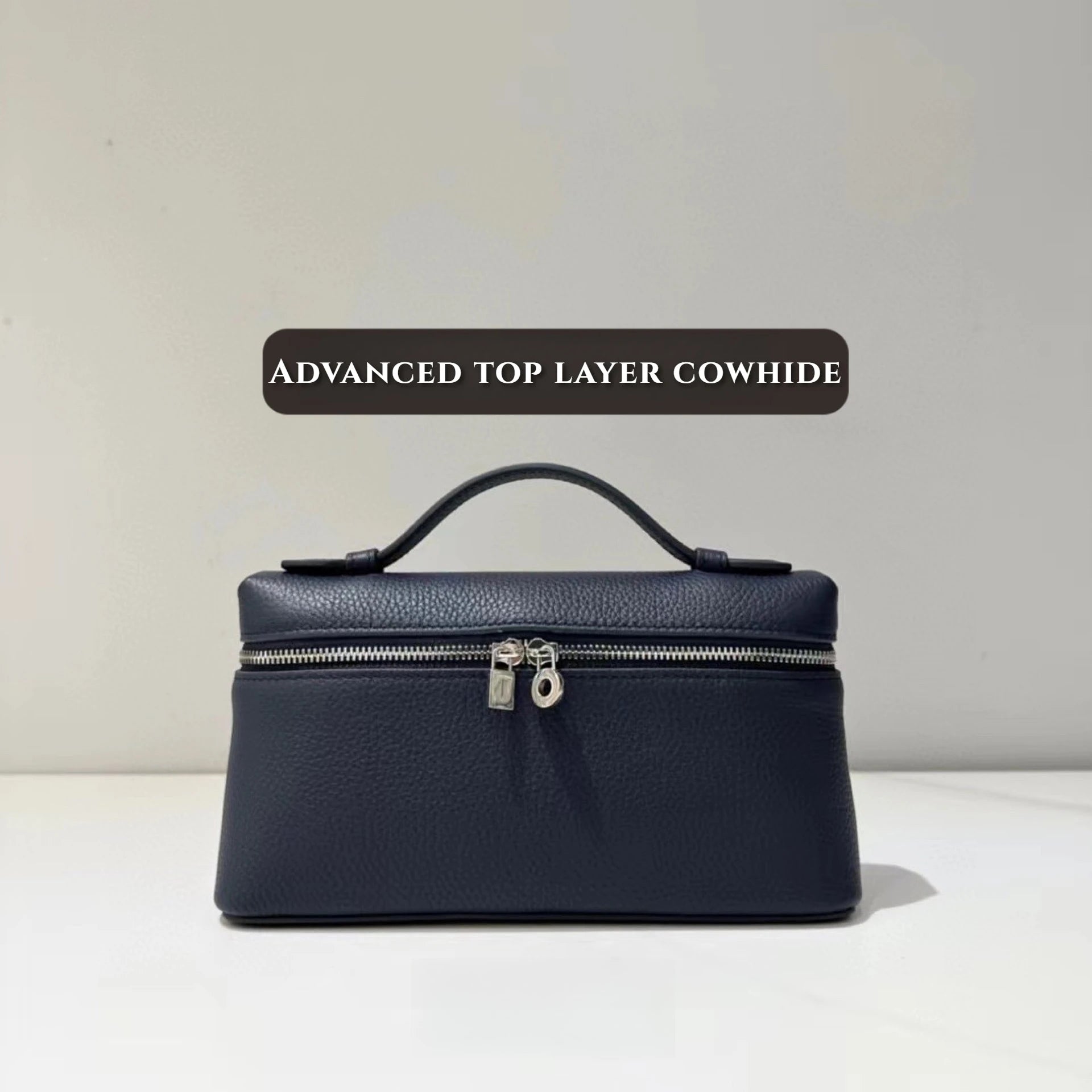 Luxury Handmade Leather Crossbody Bag Women's Chic Shoulder Box Purse Lunch Tote Celebrity Inspired