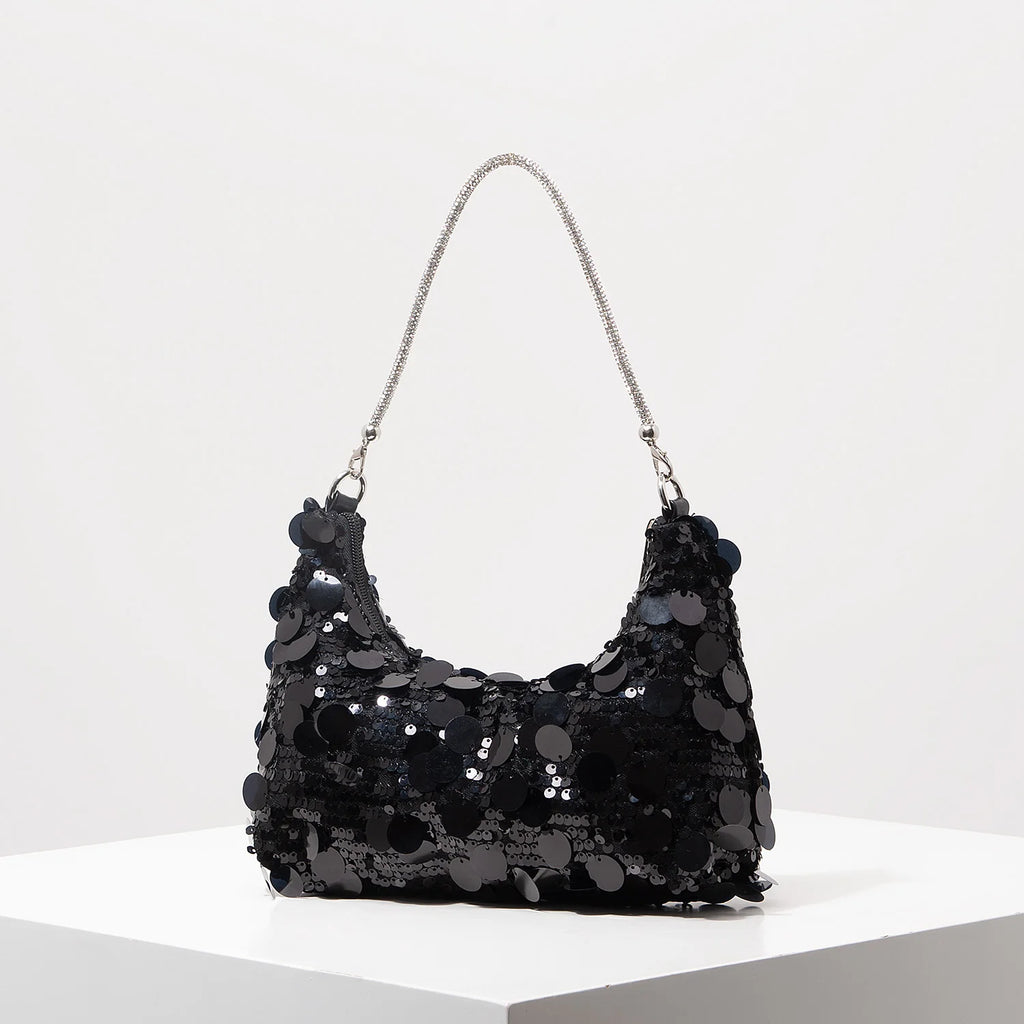 Luxury Sequin Bag，Concert Shoulder Bags，Prom Bag Dresses for Women，Bag for Women Elegant，Wedding Items，Party Bag（Random Pattern）