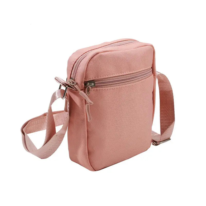 Messenger Sling Bags Casual Canvas Small Zipper Crossbody Case Simple Small Crossbody Shoulder Bag Simple small bag