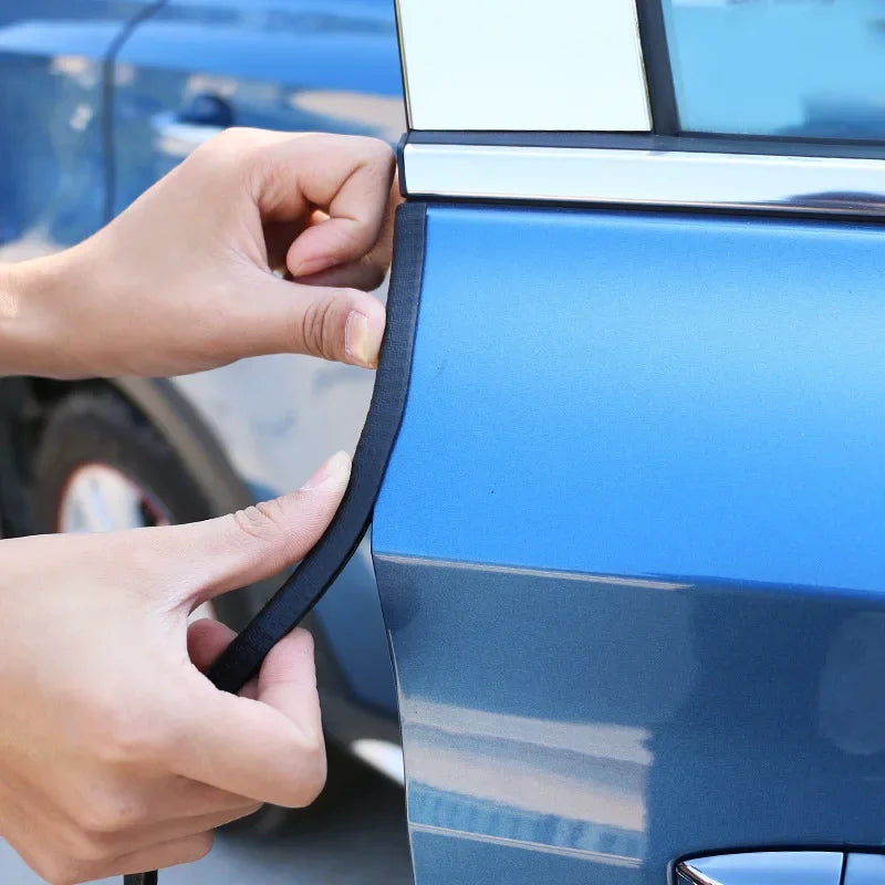 Car Door Protector Edge  With Steel CarstylingScratch Strip Guard Trim Automobile Door Noise reduction Anti Collision Protection