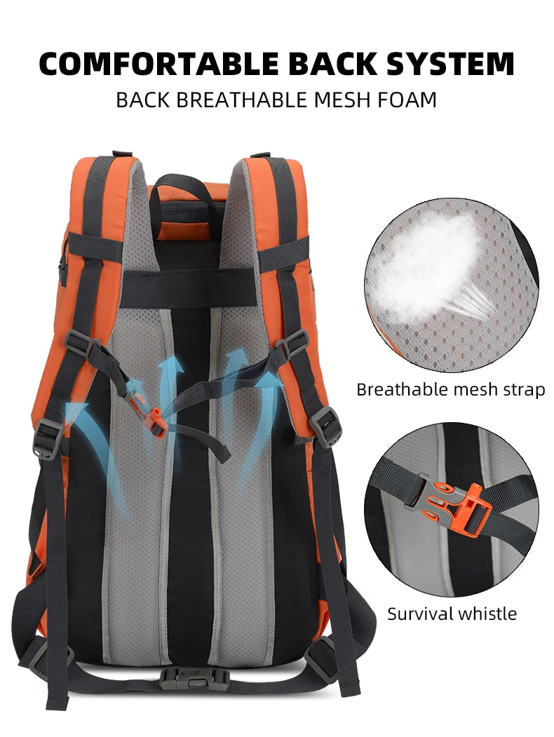 Hydration Backpack for Hiking Running Cycling Biking Oudoor Sports Travel Bag Men Women Camping Climbing Mountaineering Backpack