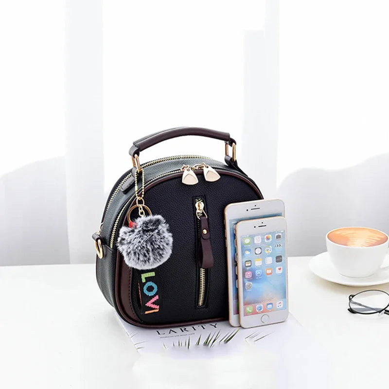 Luxury Handbags Women Bags Designer PU Leather Solid Color Messenger Bag Fashion Shoulder Crossbody Bags Girls Tassen Tote