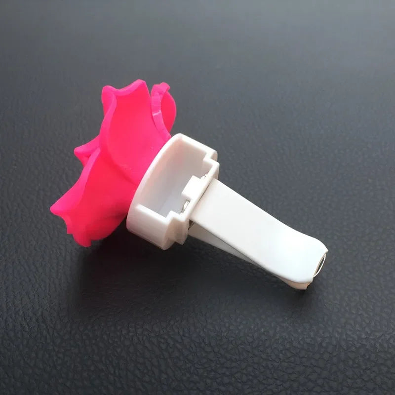 Flower Car Decor Clip Car Air Outlet Fragrant Perfume Clip Car Aroma Diffuser Air Freshener Auto Air Conditioning Clip Accessory