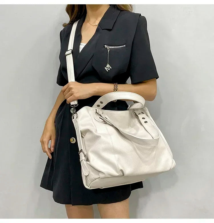 Female Hobo Handbag Large Capacity Shoulder Bags Big Stylsih Tote Bag Ladies Soft Leather Hobos Messenger Bags Women Shopper Bag