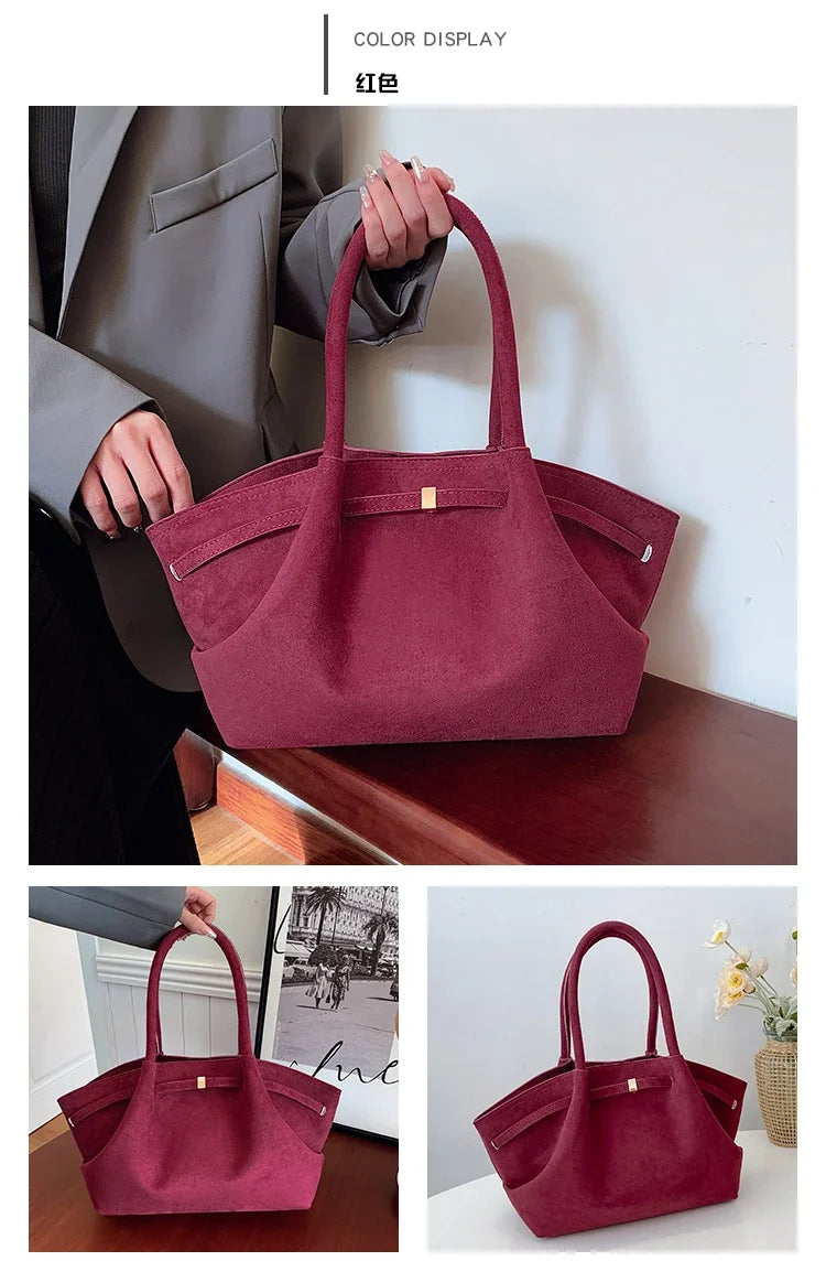 Fashion Large Capacity Tote Bag 2025 New Concise Versatile High Quality Women's Shoulder Bags Trend Commute Underarm Women's Bag