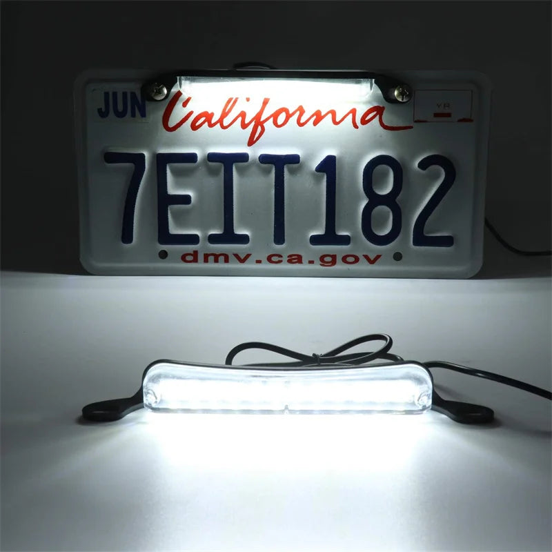 License Plate LED Light, Extremely Bright Assembly For Trailer UTV ATV Truck RV Boat