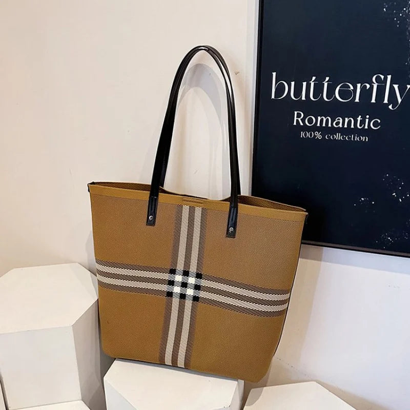 Luxury Designer Leather Shoulder Bag For Women Elegant Crossbody Handbags Ladies Tote Purse Classic Fashionable Brand