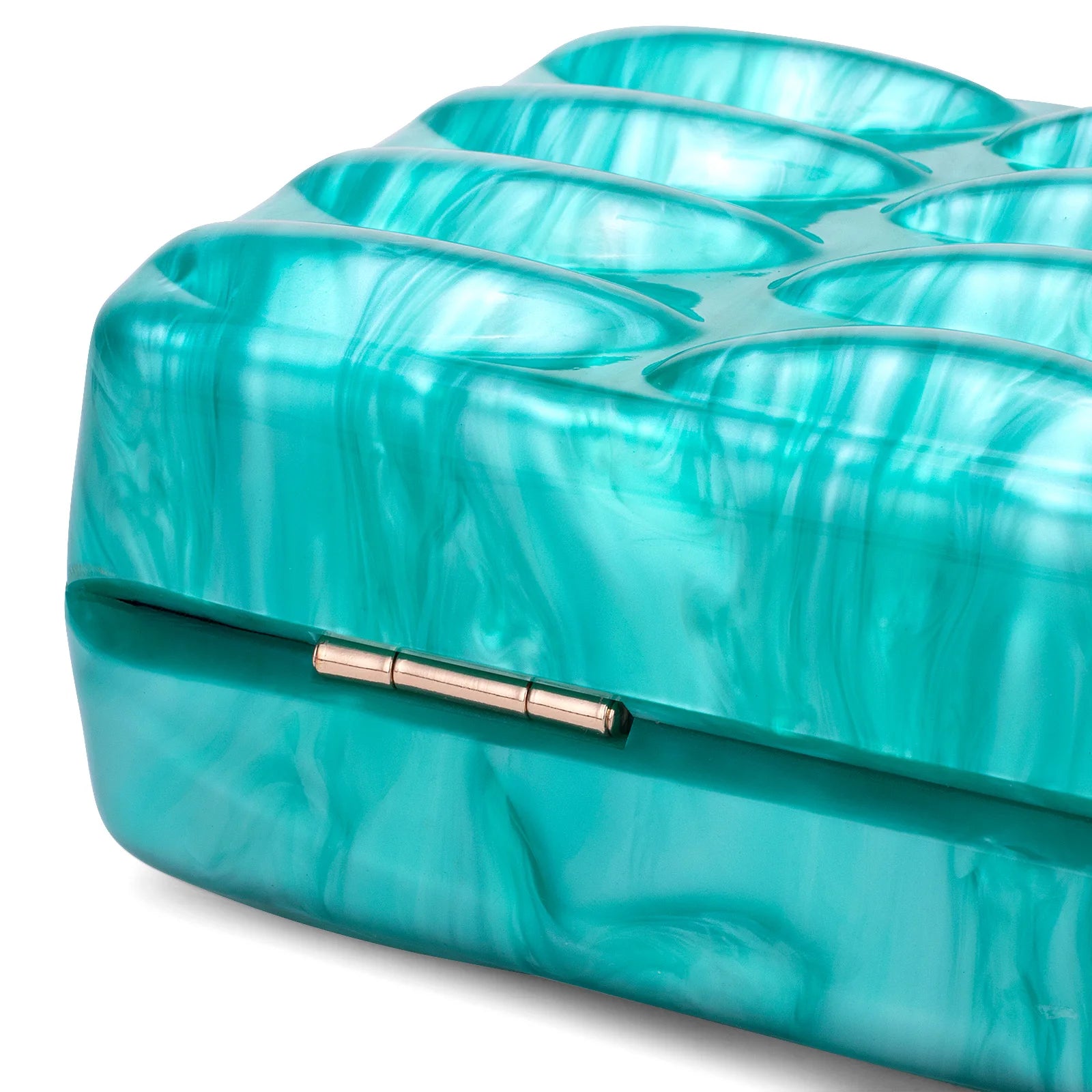 Luxury Evening Bag For Women Elegant Acrylic Hard Surface Ladies Clutch 5 Color Hangbag Party Wedding Shoulder Bags 2024 Fashion