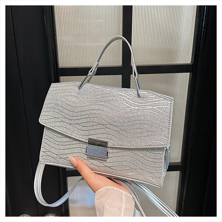 ‌2025 New Luxury Handbag - Crossbody/Shoulder Purse, Premium Leather Square Bag for Women, Stylish & Versatile Daily Accessory